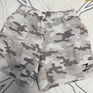 Like New Women's Gymshark Camo Shorts Size XS